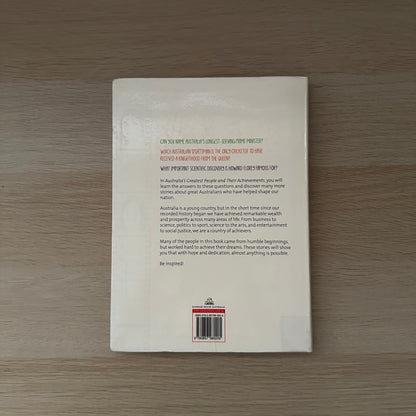 Australia's Greatest People Achievements | 2013 | Paperback | Ex-Library | Lindsay Knight