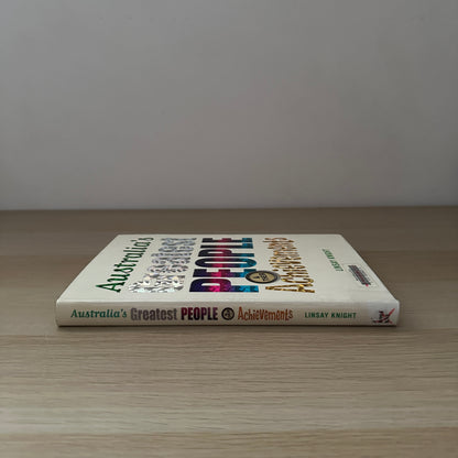 Australia's Greatest People Achievements | 2013 | Paperback | Ex-Library | Lindsay Knight