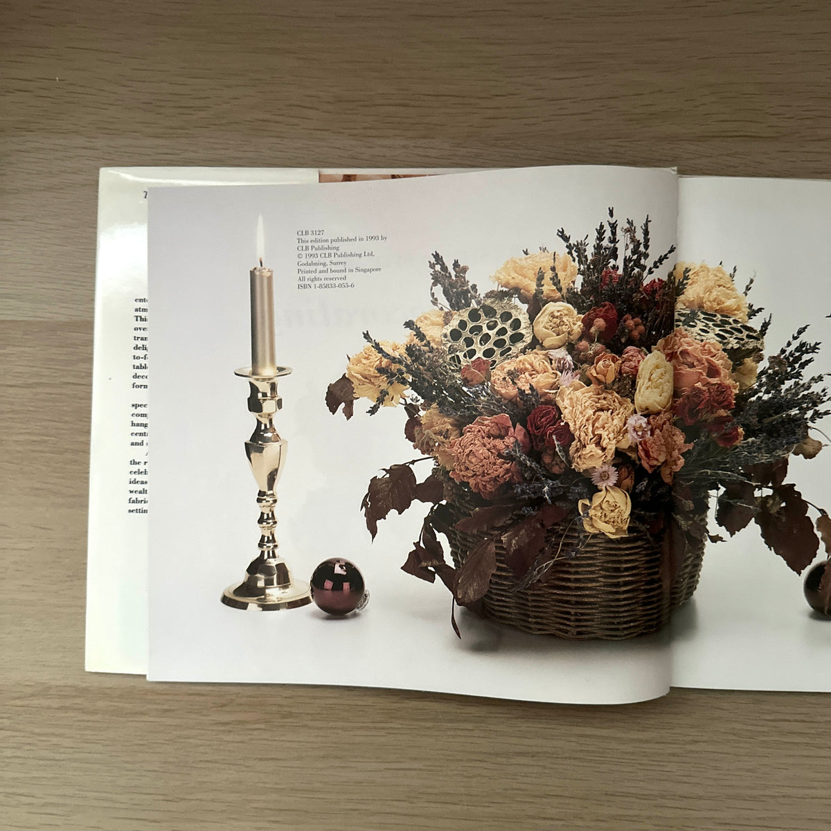 The Step by Step Art of Table Decorating | 1993 | Hardcover | Jane McDonell