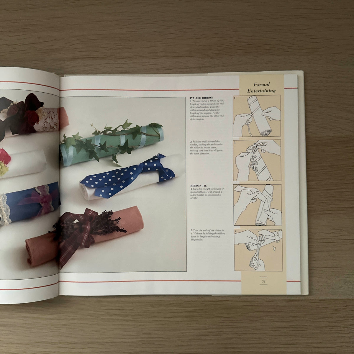 The Step by Step Art of Table Decorating | 1993 | Hardcover | Jane McDonell