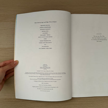 D'Aulaires' Book of Greek Myths | Paperback | 2003 | Edgar Parin & Ingri d'Aulaire