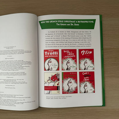 How the Grinch Stole Christmas | 60th Anniversary Edition | 2007 | Slipcase | Dr. Seuss