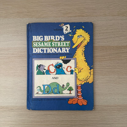 Big Bird's Sesame Street Dictionary, Volume 2: C and D | 1981 | Linda Hayward | Funk & Wagnalls