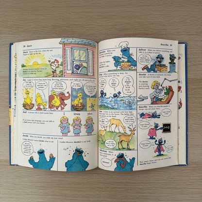 Big Bird's Sesame Street Dictionary, Volume 2: C and D | 1981 | Linda Hayward | Funk & Wagnalls