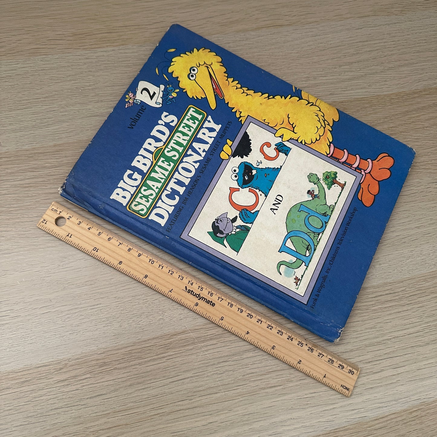 Big Bird's Sesame Street Dictionary, Volume 2: C and D | 1981 | Linda Hayward | Funk & Wagnalls