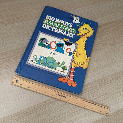 Big Bird's Sesame Street Dictionary, Volume 2: C and D | 1981 | Linda Hayward | Funk & Wagnalls