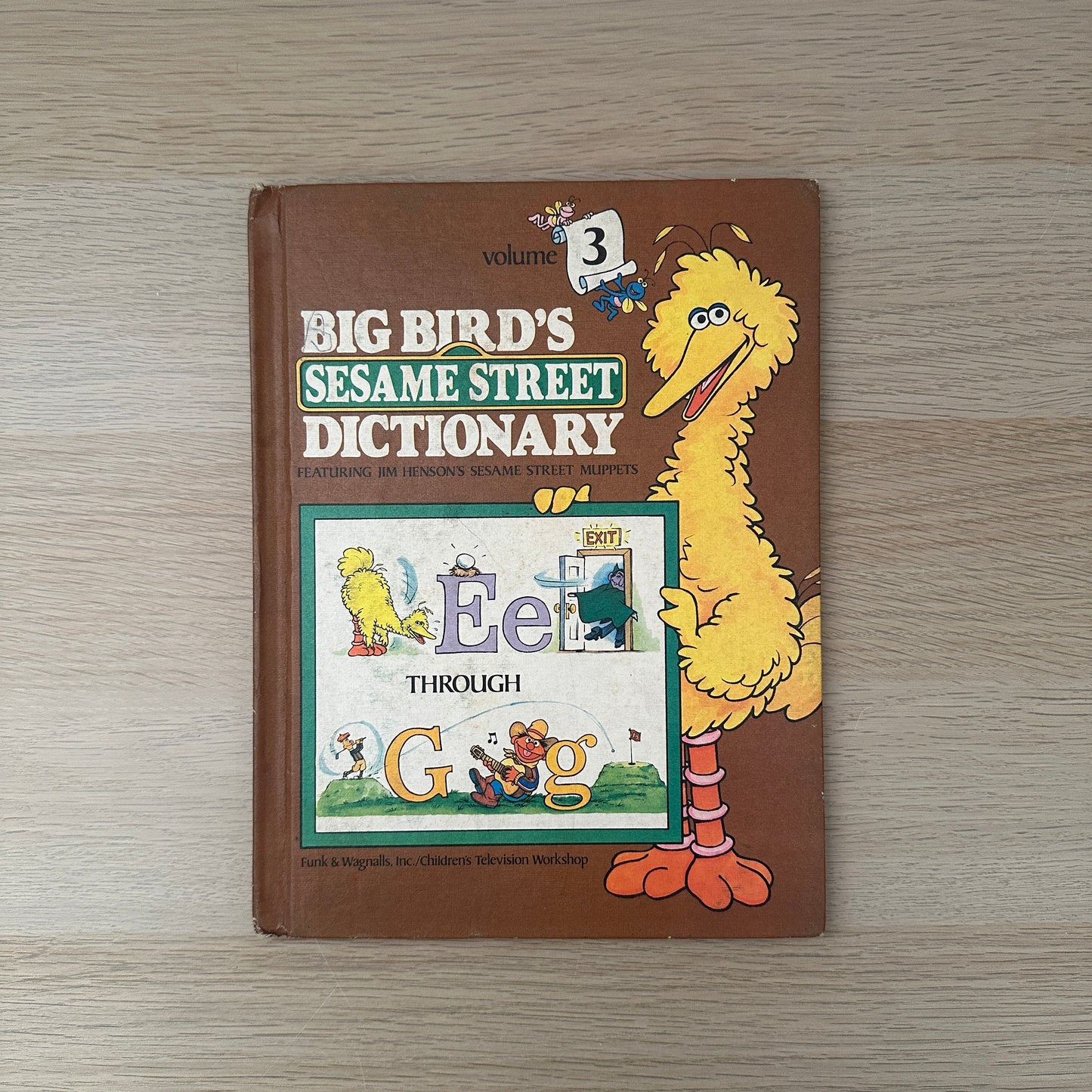 Big Bird's Sesame Street Dictionary, Volume 3: E through G | 1981 | Linda Hayward | Funk & Wagnalls