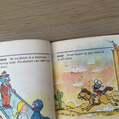 Big Bird's Sesame Street Dictionary, Volume 3: E through G | 1981 | Linda Hayward | Funk & Wagnalls