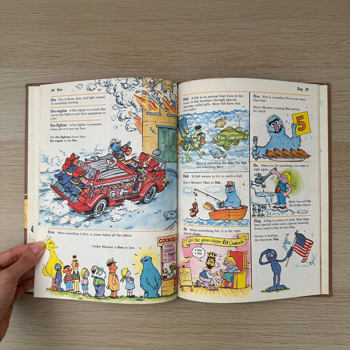 Big Bird's Sesame Street Dictionary, Volume 3: E through G | 1981 | Linda Hayward | Funk & Wagnalls
