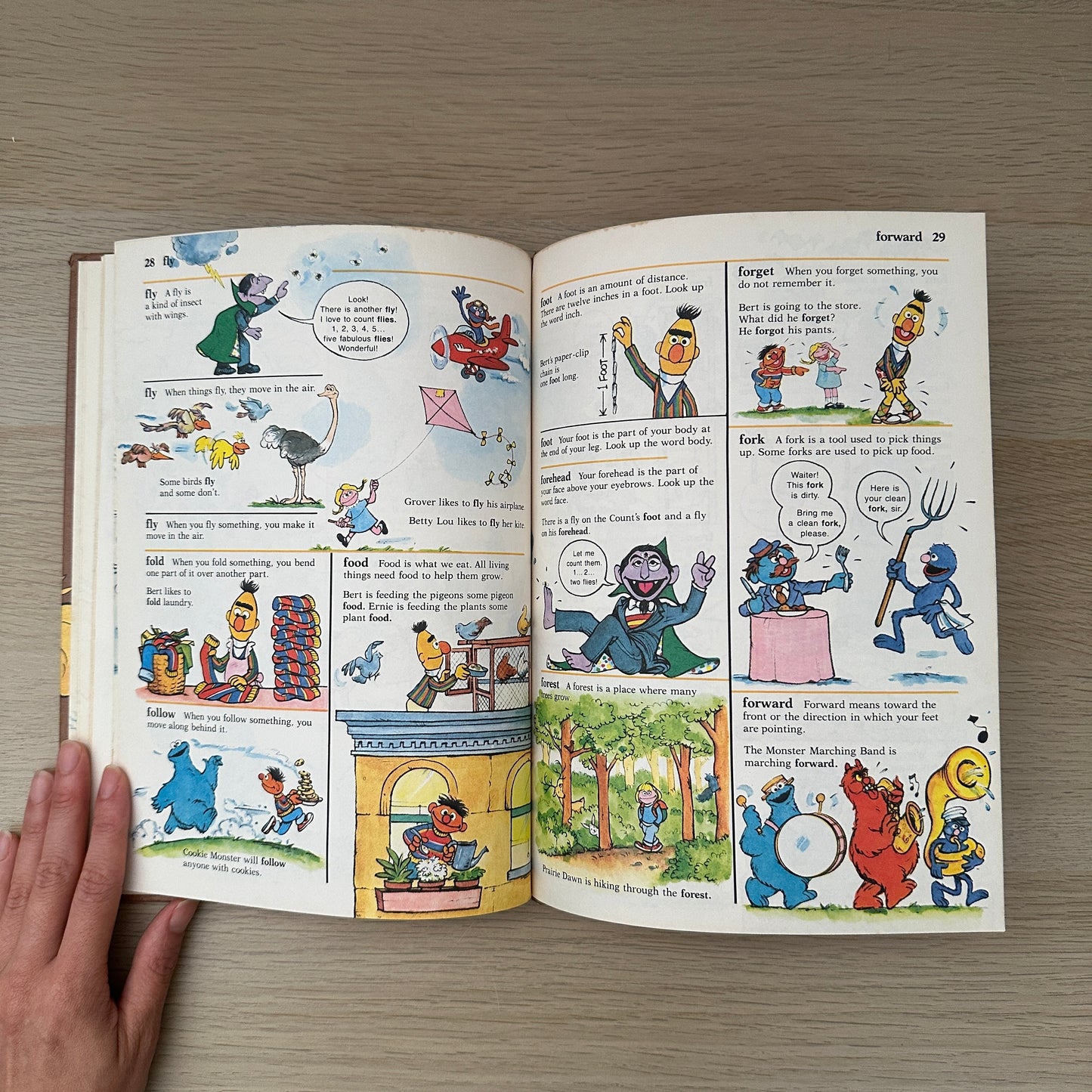 Big Bird's Sesame Street Dictionary, Volume 3: E through G | 1981 | Linda Hayward | Funk & Wagnalls