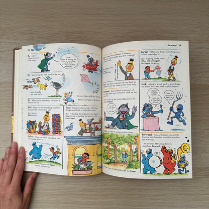 Big Bird's Sesame Street Dictionary, Volume 3: E through G | 1981 | Linda Hayward | Funk & Wagnalls