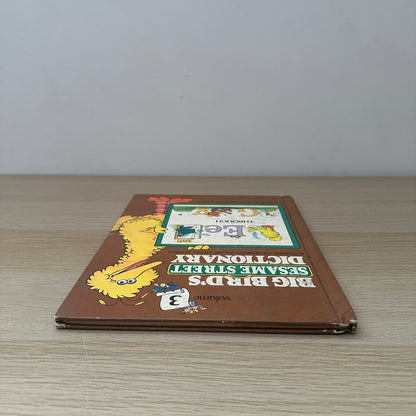 Big Bird's Sesame Street Dictionary, Volume 3: E through G | 1981 | Linda Hayward | Funk & Wagnalls