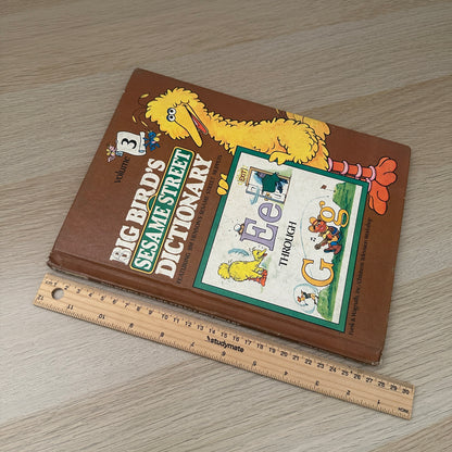 Big Bird's Sesame Street Dictionary, Volume 3: E through G | 1981 | Linda Hayward | Funk & Wagnalls