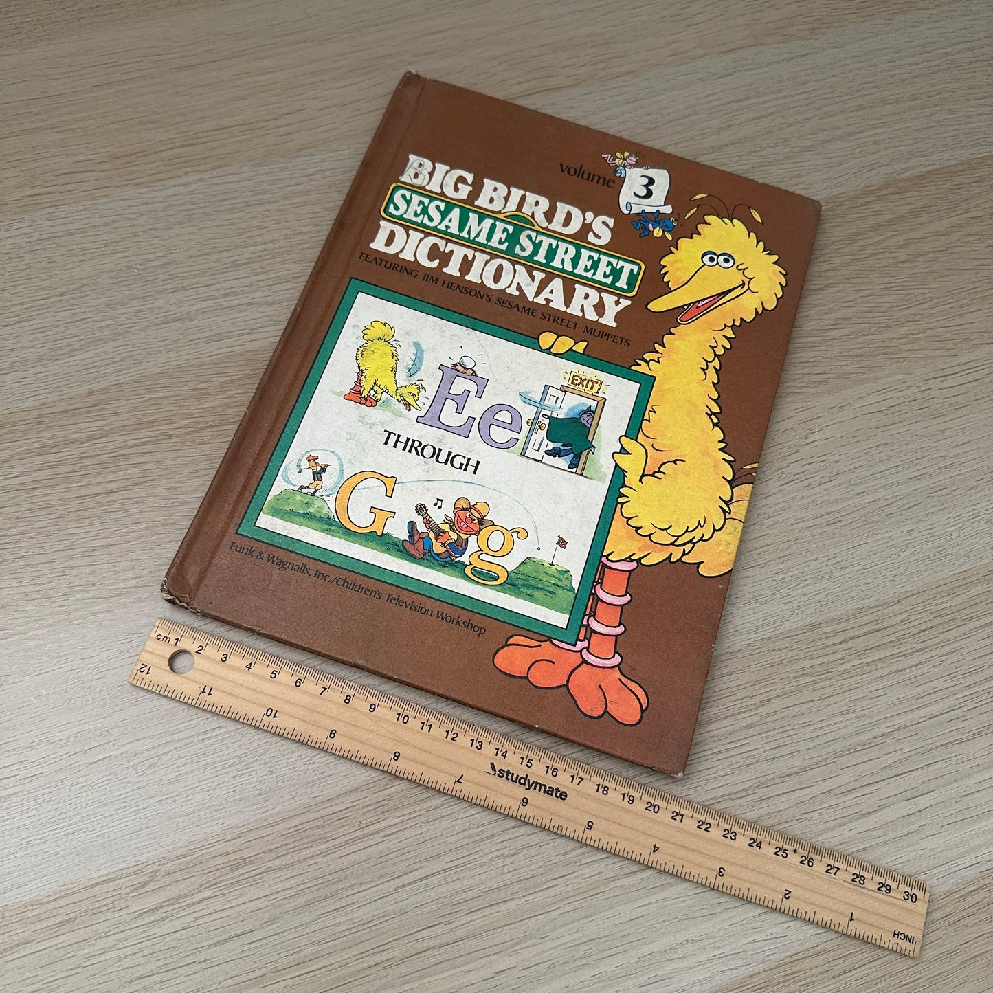 Big Bird's Sesame Street Dictionary, Volume 3: E through G | 1981 | Linda Hayward | Funk & Wagnalls