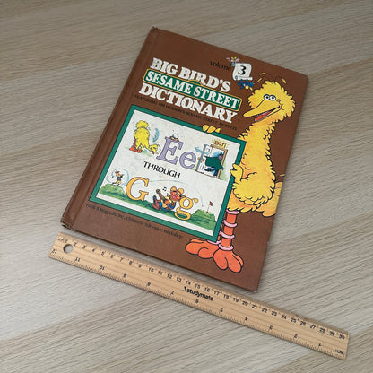 Big Bird's Sesame Street Dictionary, Volume 3: E through G | 1981 | Linda Hayward | Funk & Wagnalls