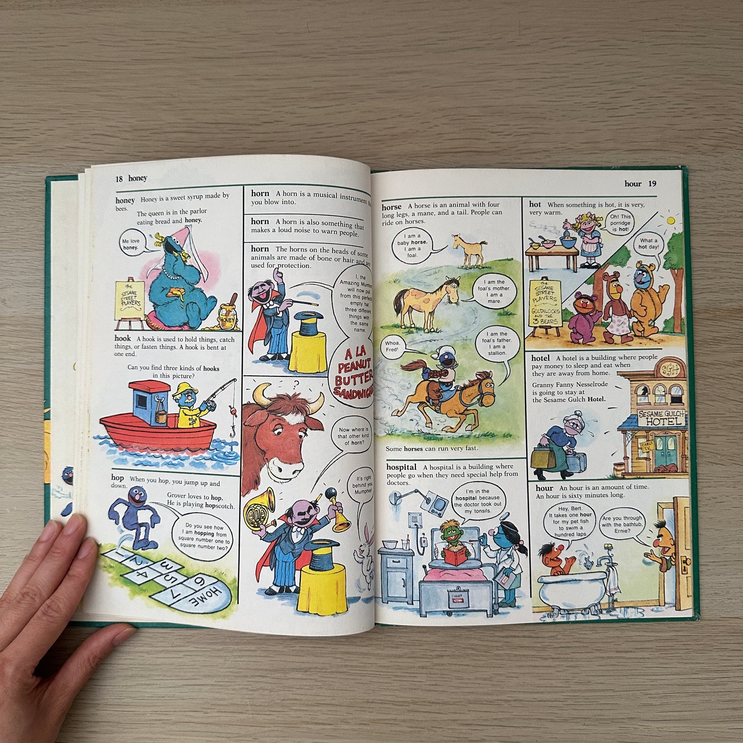 Big Bird's Sesame Street Dictionary, Volume 4: H through K | 1981 | Linda Hayward | Funk & Wagnalls