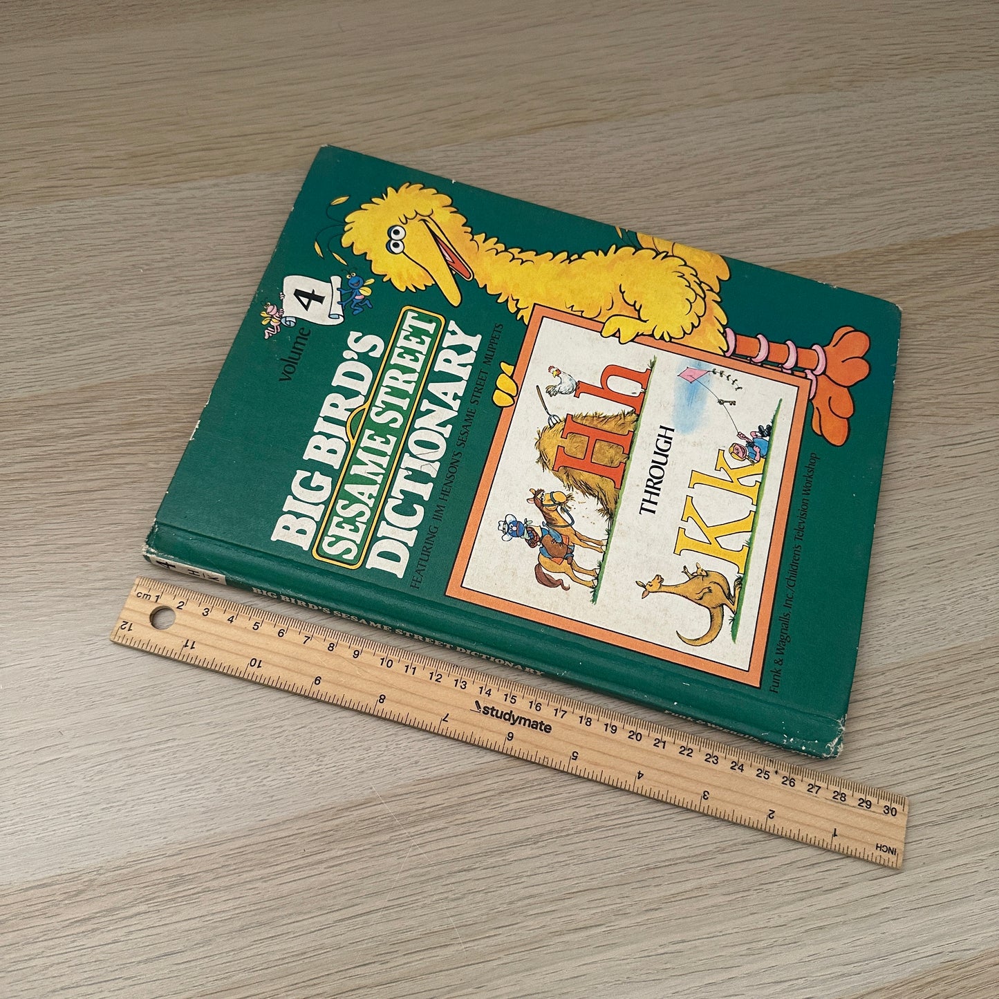 Big Bird's Sesame Street Dictionary, Volume 4: H through K | 1981 | Linda Hayward | Funk & Wagnalls