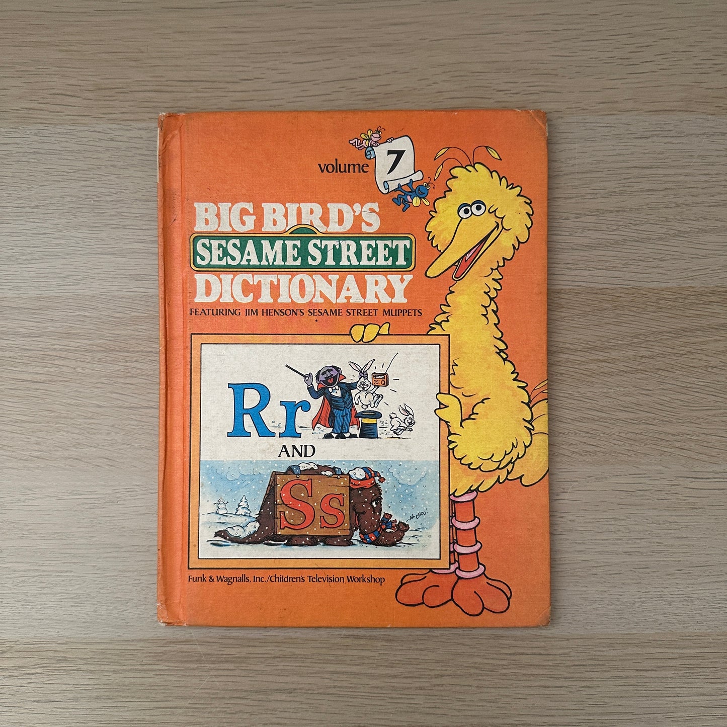 Big Bird's Sesame Street Dictionary, Volume 7: R and S | 1981 | Linda Hayward | Funk & Wagnalls