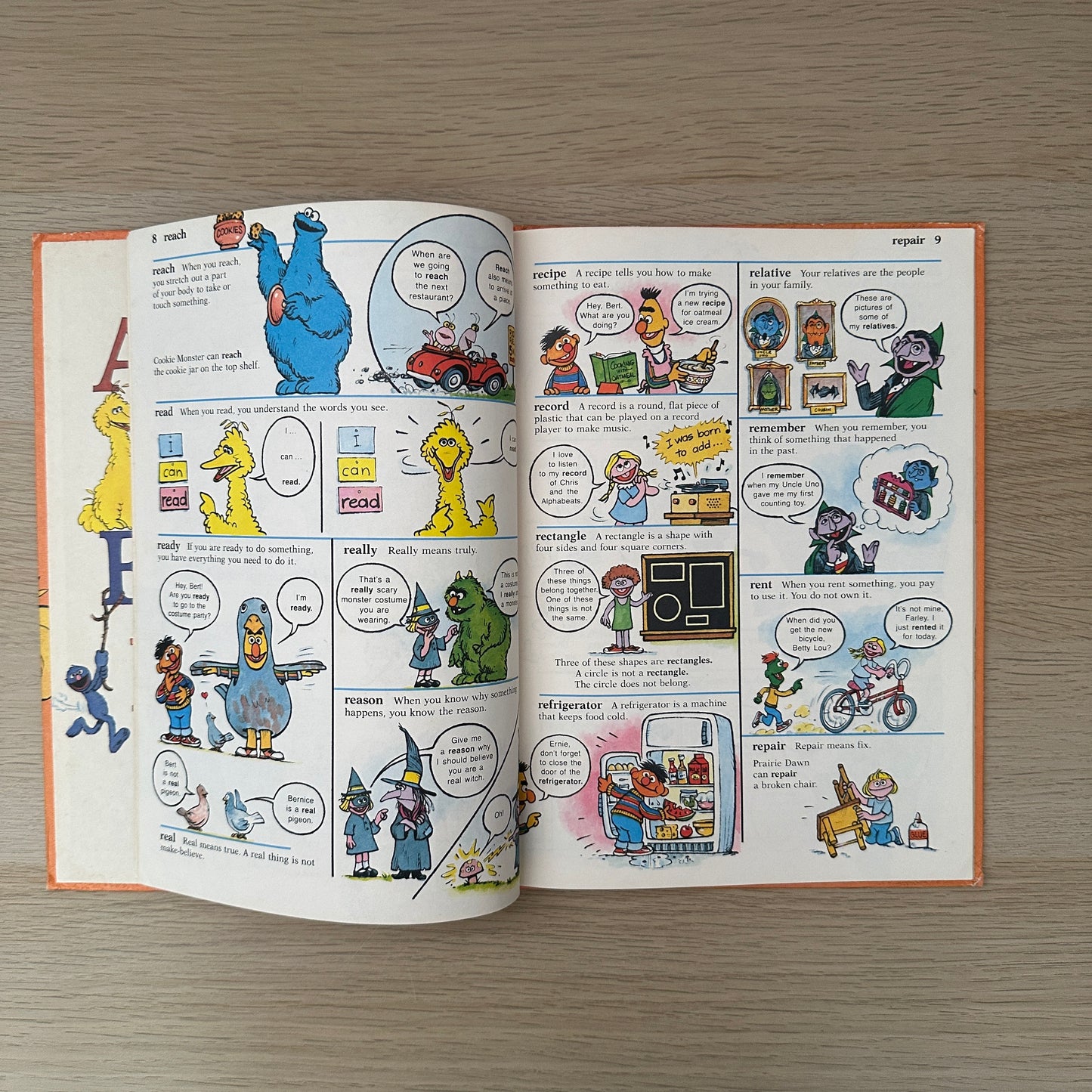 Big Bird's Sesame Street Dictionary, Volume 7: R and S | 1981 | Linda Hayward | Funk & Wagnalls