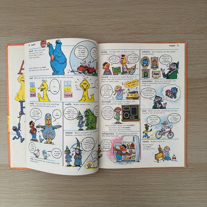 Big Bird's Sesame Street Dictionary, Volume 7: R and S | 1981 | Linda Hayward | Funk & Wagnalls