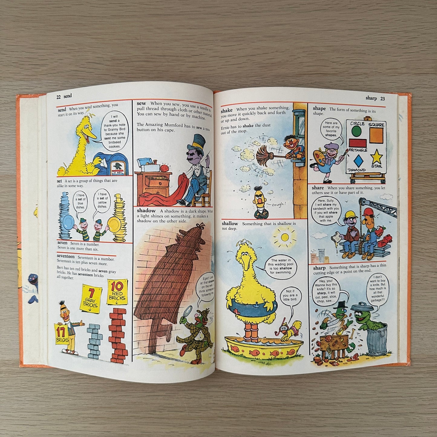 Big Bird's Sesame Street Dictionary, Volume 7: R and S | 1981 | Linda Hayward | Funk & Wagnalls