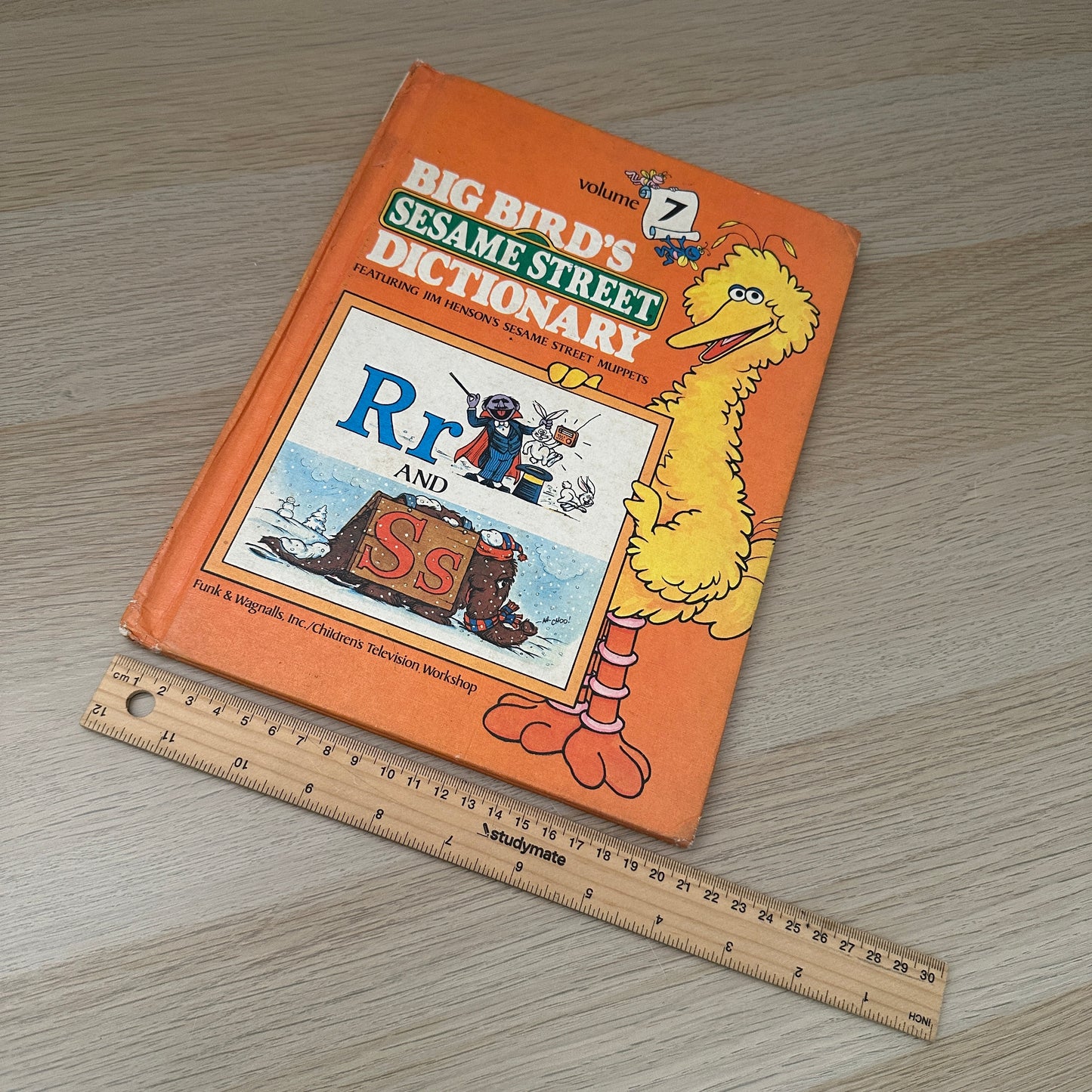 Big Bird's Sesame Street Dictionary, Volume 7: R and S | 1981 | Linda Hayward | Funk & Wagnalls