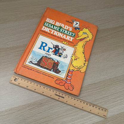 Big Bird's Sesame Street Dictionary, Volume 7: R and S | 1981 | Linda Hayward | Funk & Wagnalls