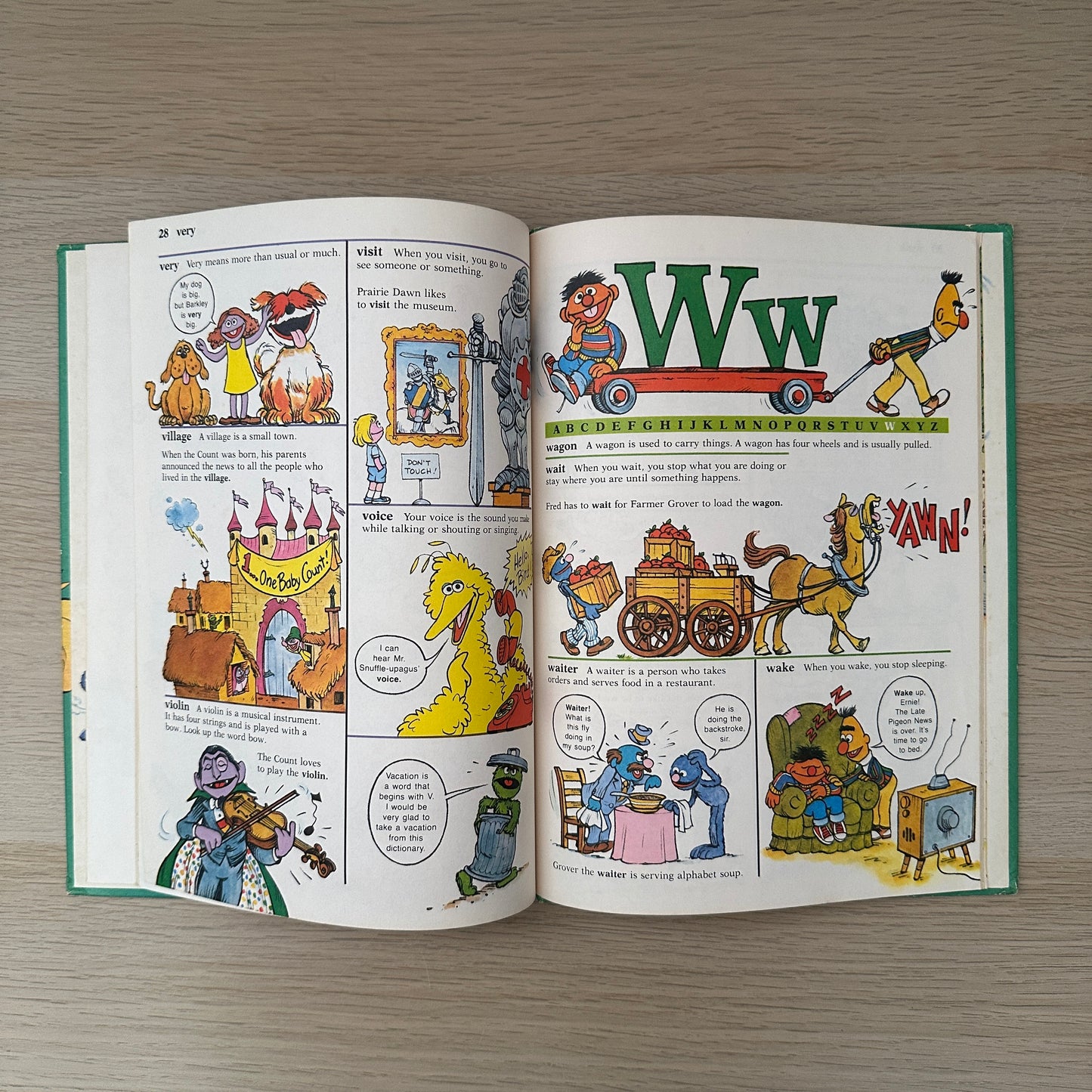 Big Bird's Sesame Street Dictionary, Volume 8: T through Z | 1981 | Linda Hayward | Funk & Wagnalls