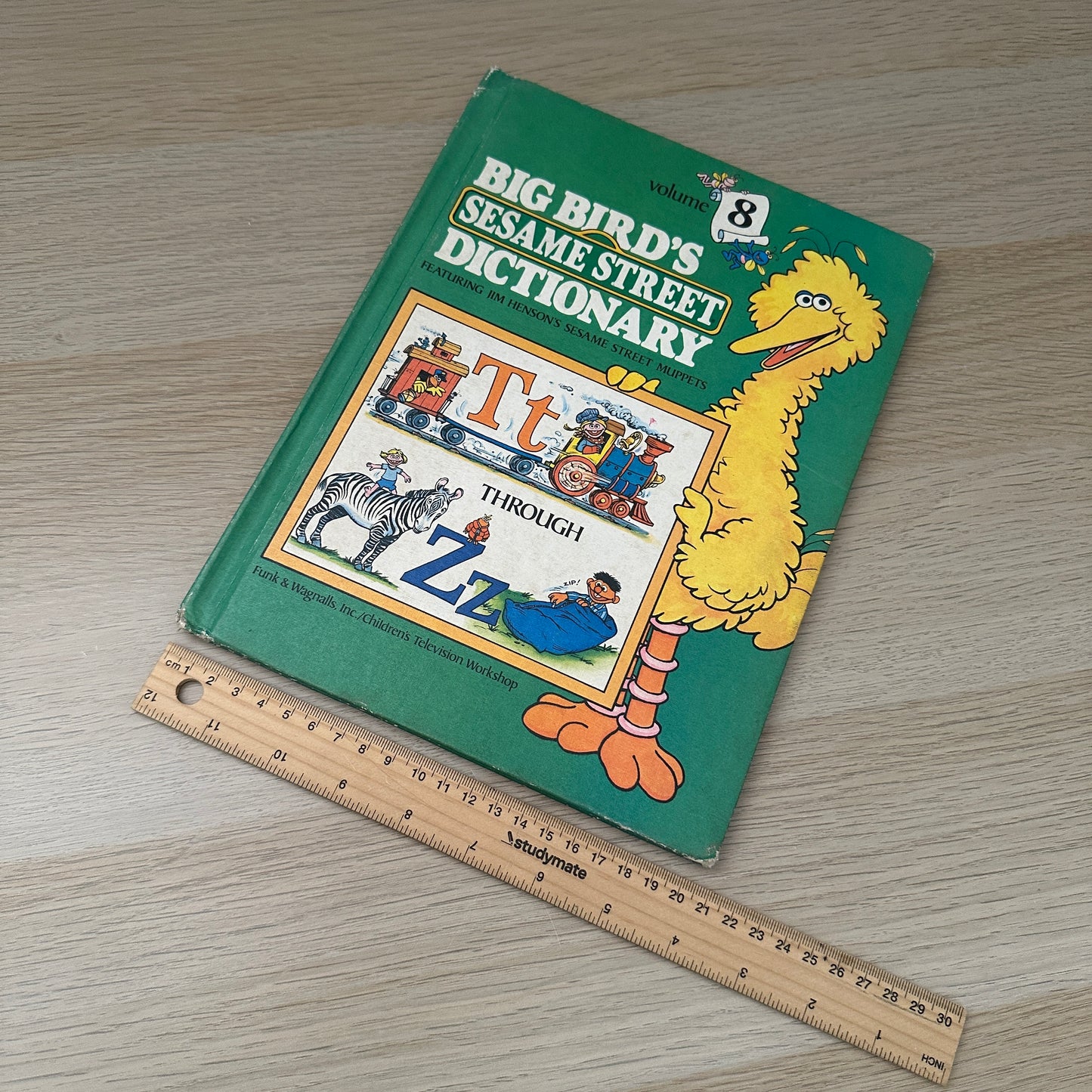 Big Bird's Sesame Street Dictionary, Volume 8: T through Z | 1981 | Linda Hayward | Funk & Wagnalls