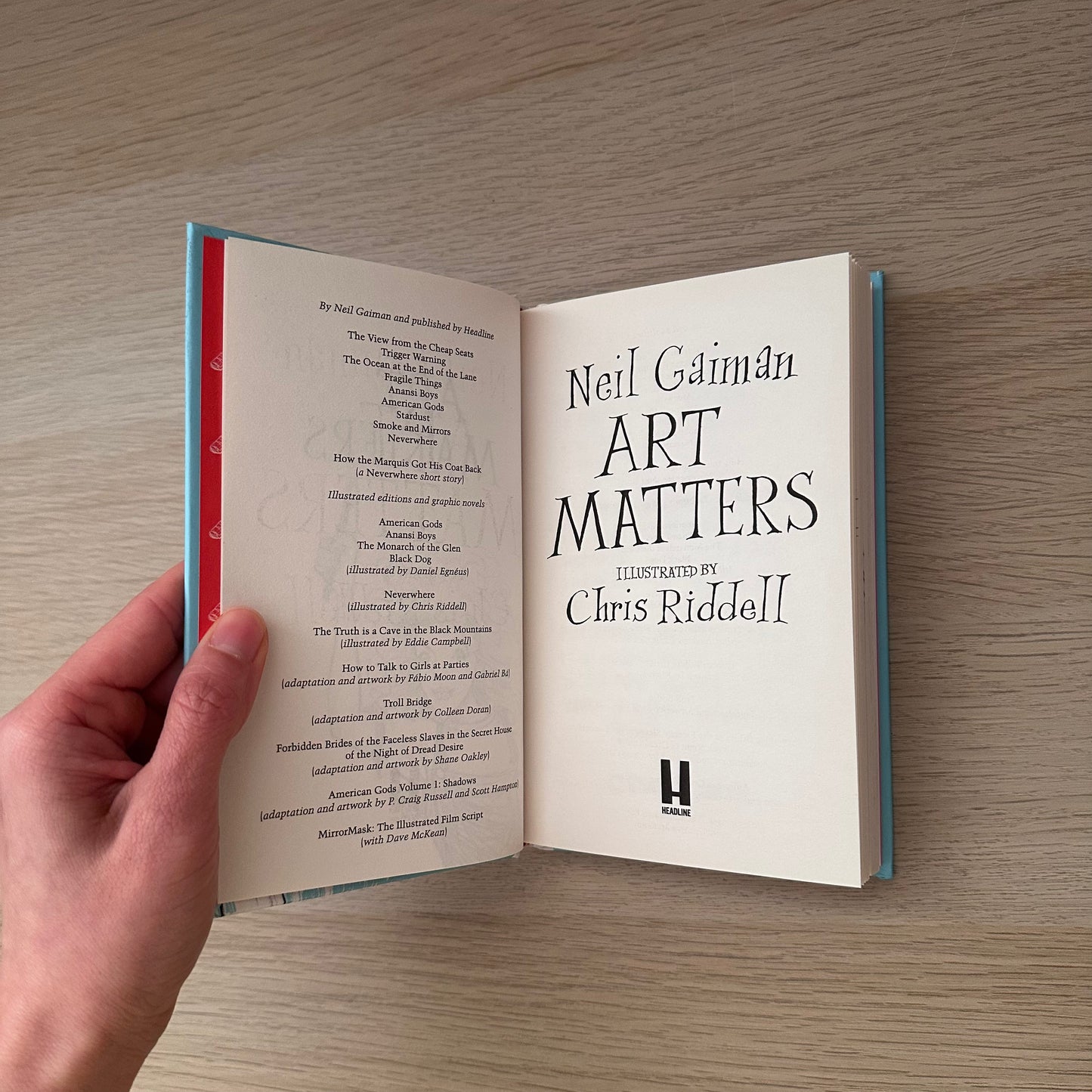 Art Matters | Neil Gaiman