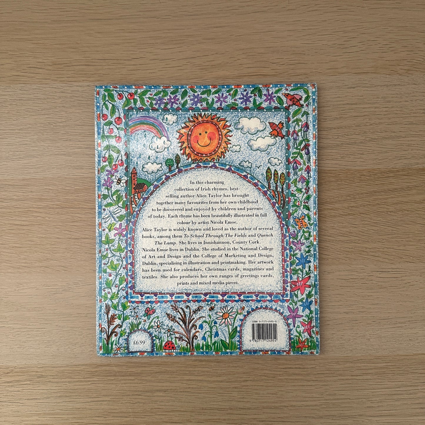 The Child's Book of Irish Rhymes | 1996 | Hardcover | Alice Taylor & Nicola Emoe