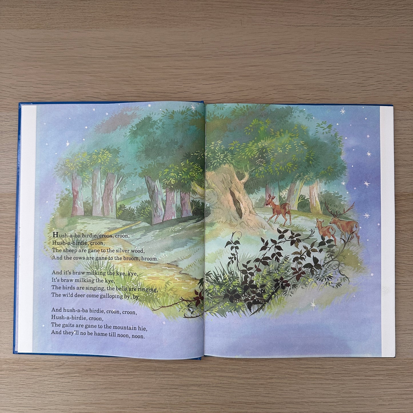 A Treasury of Well Loved Bedtime Lullabies | Hardcover | 1997 | Pam Storey