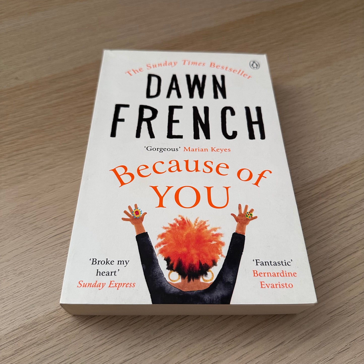 Because of You | Paperback | Dawn French