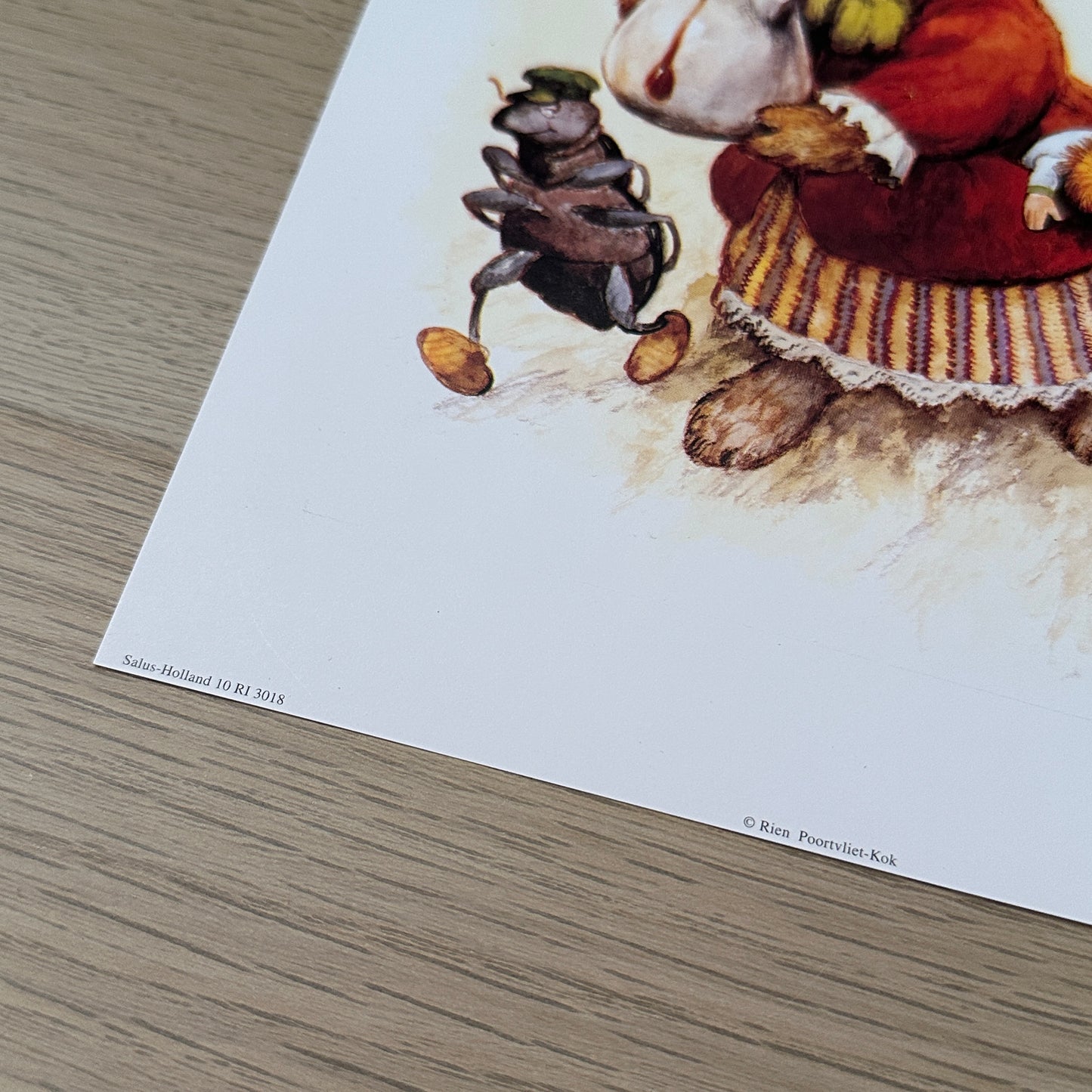 Rien Poortvliet #2 | Gnome & Rabbit | 1980s | Art Print