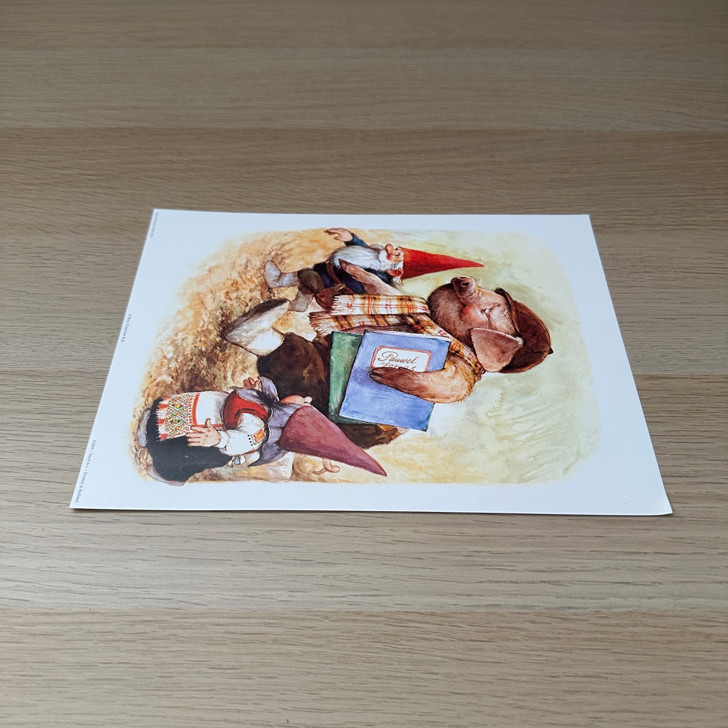 Rien Poortvliet #9 | Gnomes & Mr Pig | 1980s | Art Print
