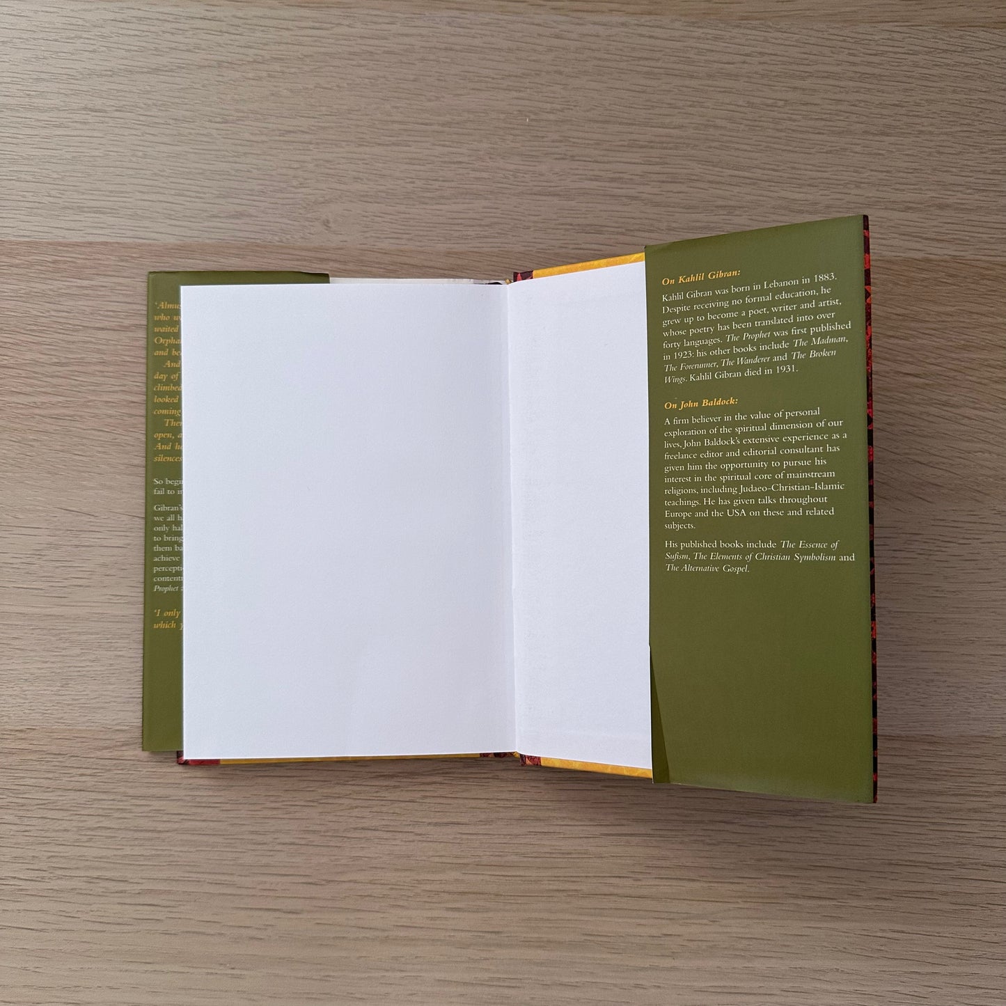 The Prophet | Hardcover | Kahlil Gibran