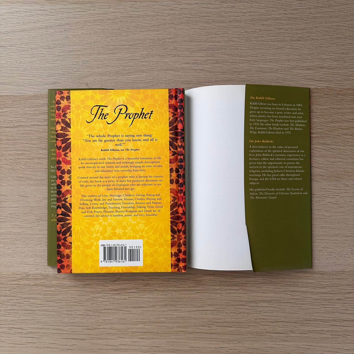 The Prophet | Hardcover | Kahlil Gibran