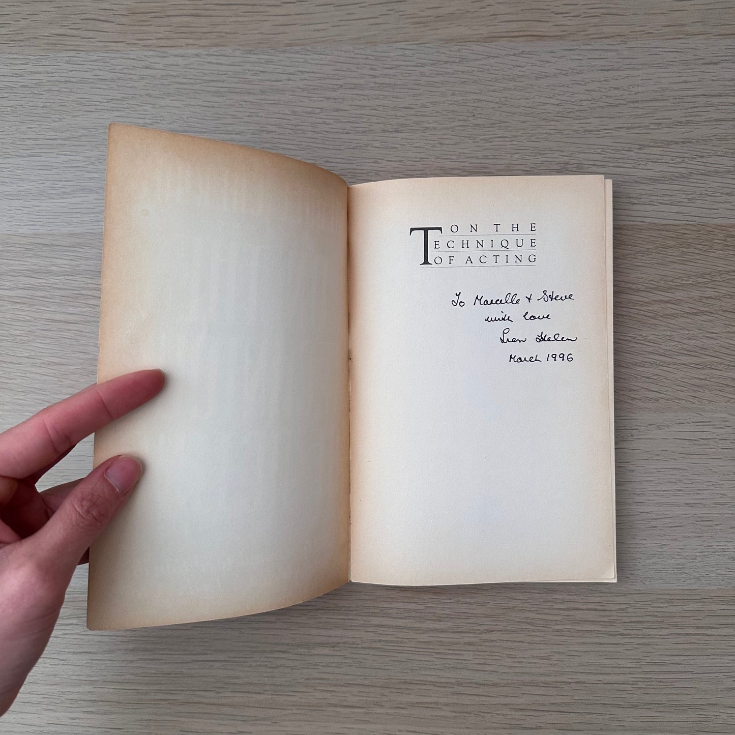 On the Technique of Acting | Michael Chekhov