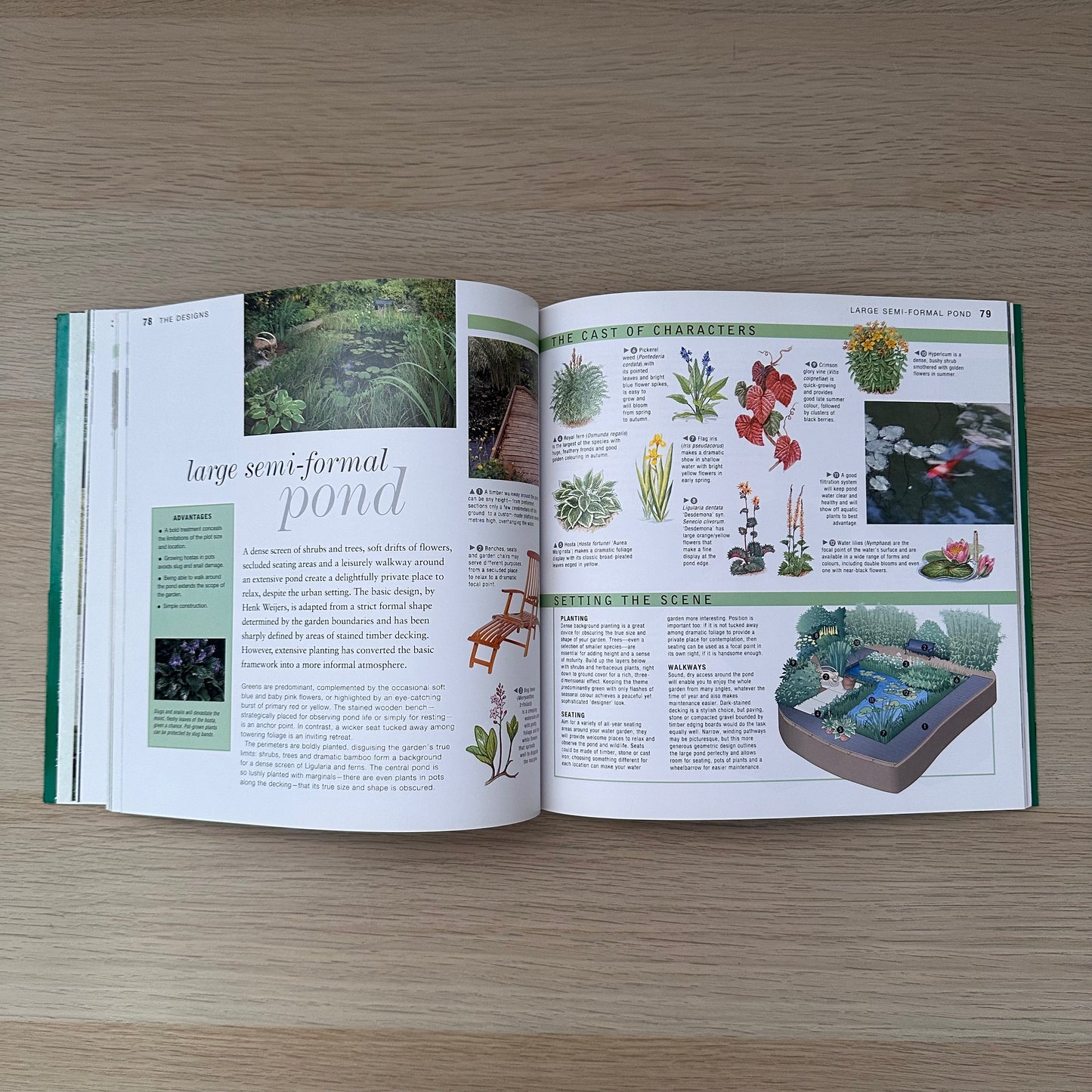 The Water Garden Design Book | 2002 | Paperback | Yvonne Rees & Peter May