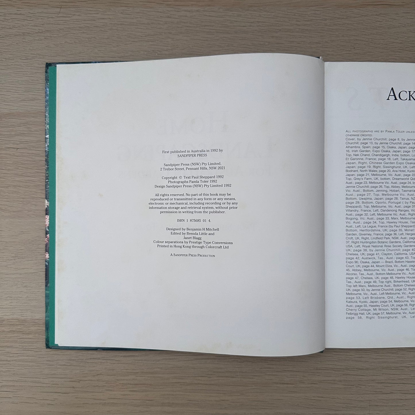 Home Landscaping for Australian Gardens | 1992 | Paul Sheppard & Pamla Toler