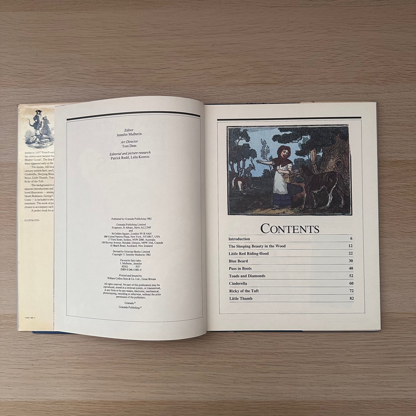 Favourite Fairy Tales | Hardcover | 1982 | Jennifer Mulherin