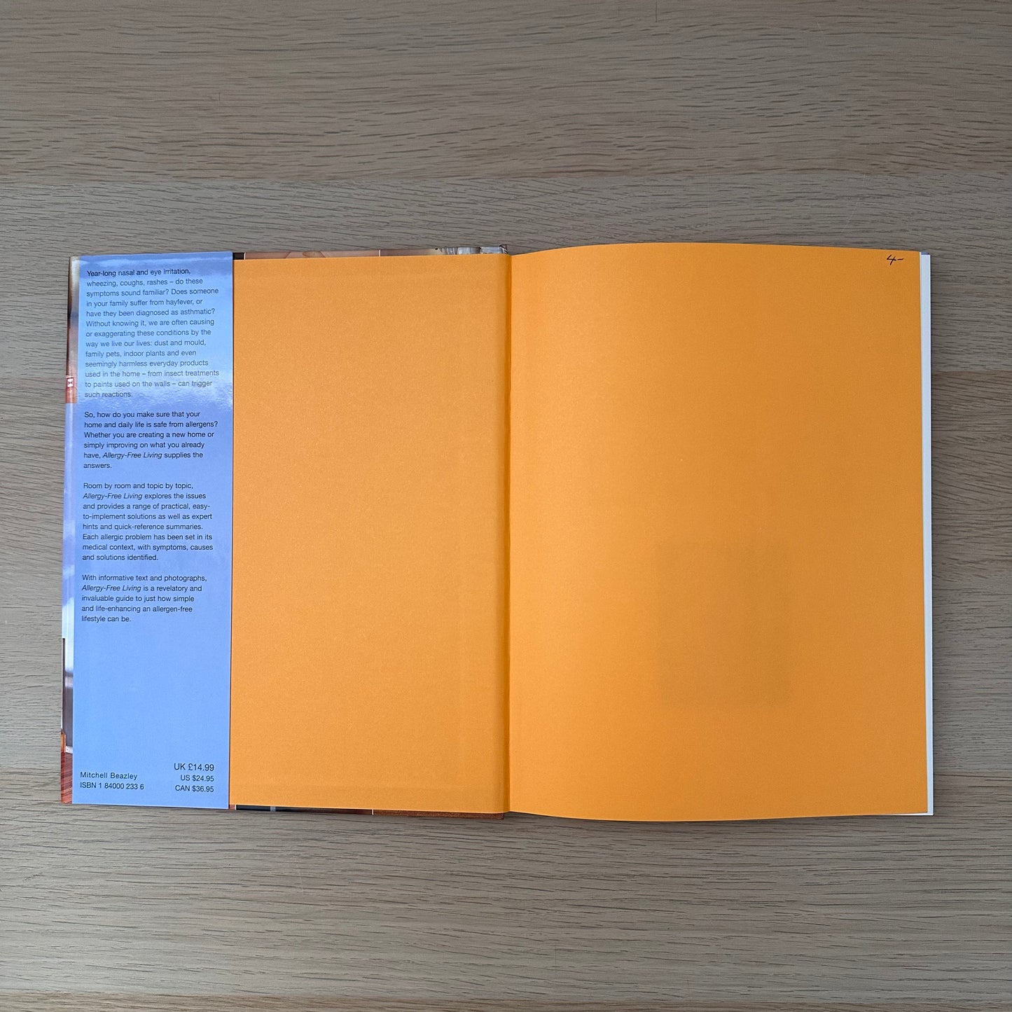 Allergy-Free Living | 2000 | Mitchell Beazley