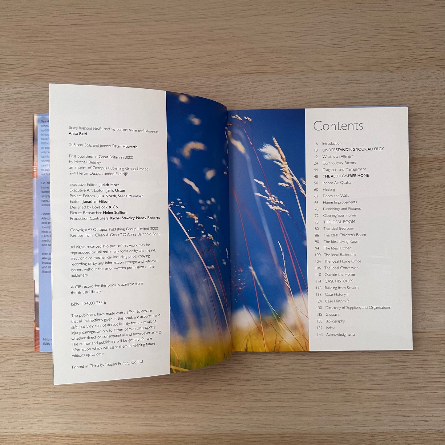 Allergy-Free Living | 2000 | Mitchell Beazley