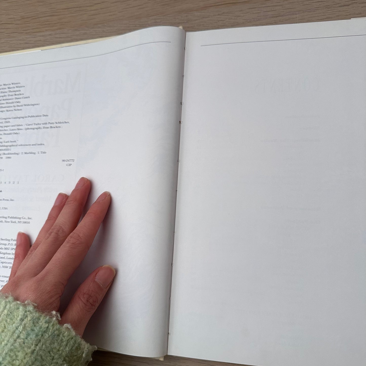 Marbling Paper & Fabric | 1991  | Carol Taylor