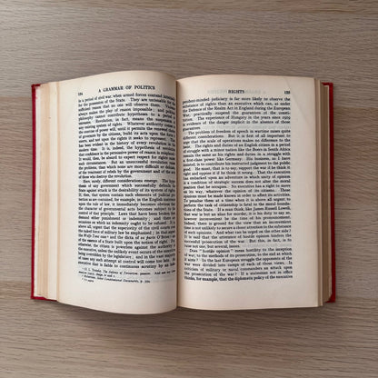 A Grammar of Politics | 1948 | H.J. Laski