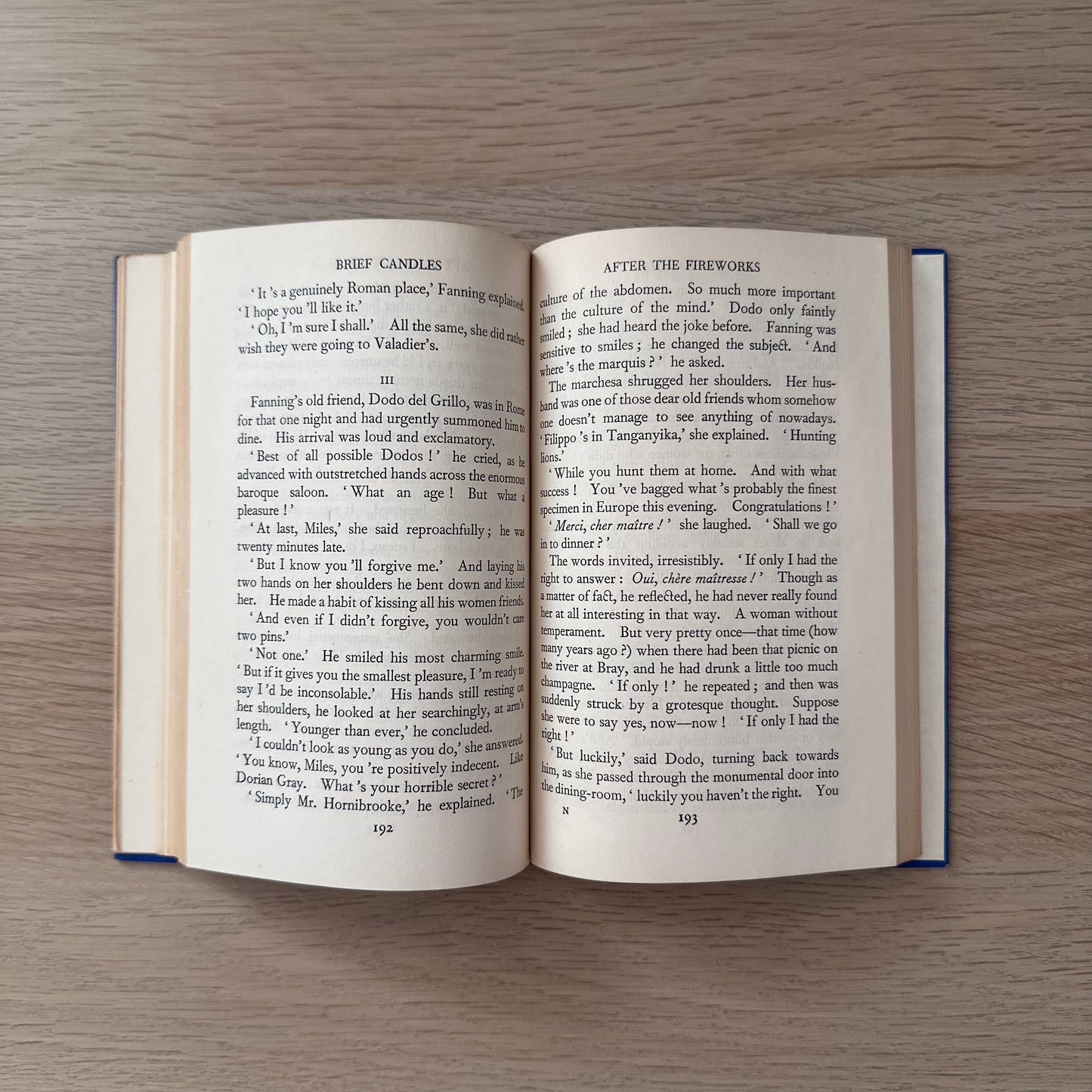 Brief Candles | 1931 | Aldous Huxley