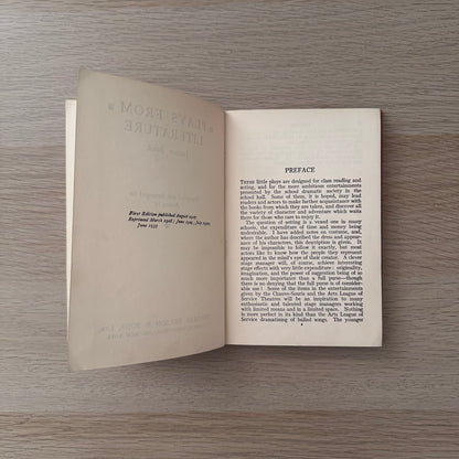 Plays from Literature | 1930 | Evelyn Smith