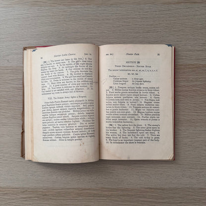 Macmillans Shorter Latin Course: First Part | 1927 | A.M Cook