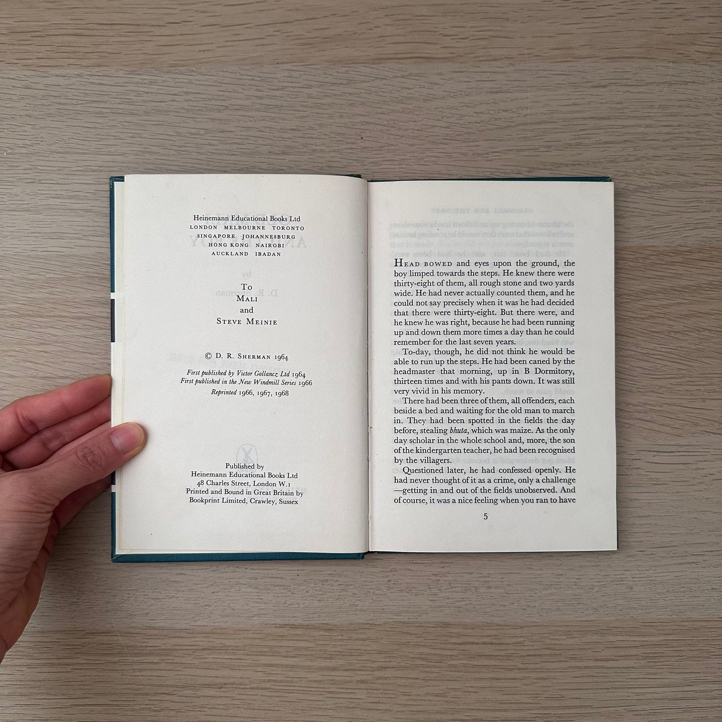 Old Mali and the Boy | 1968 | D.R. Sherman