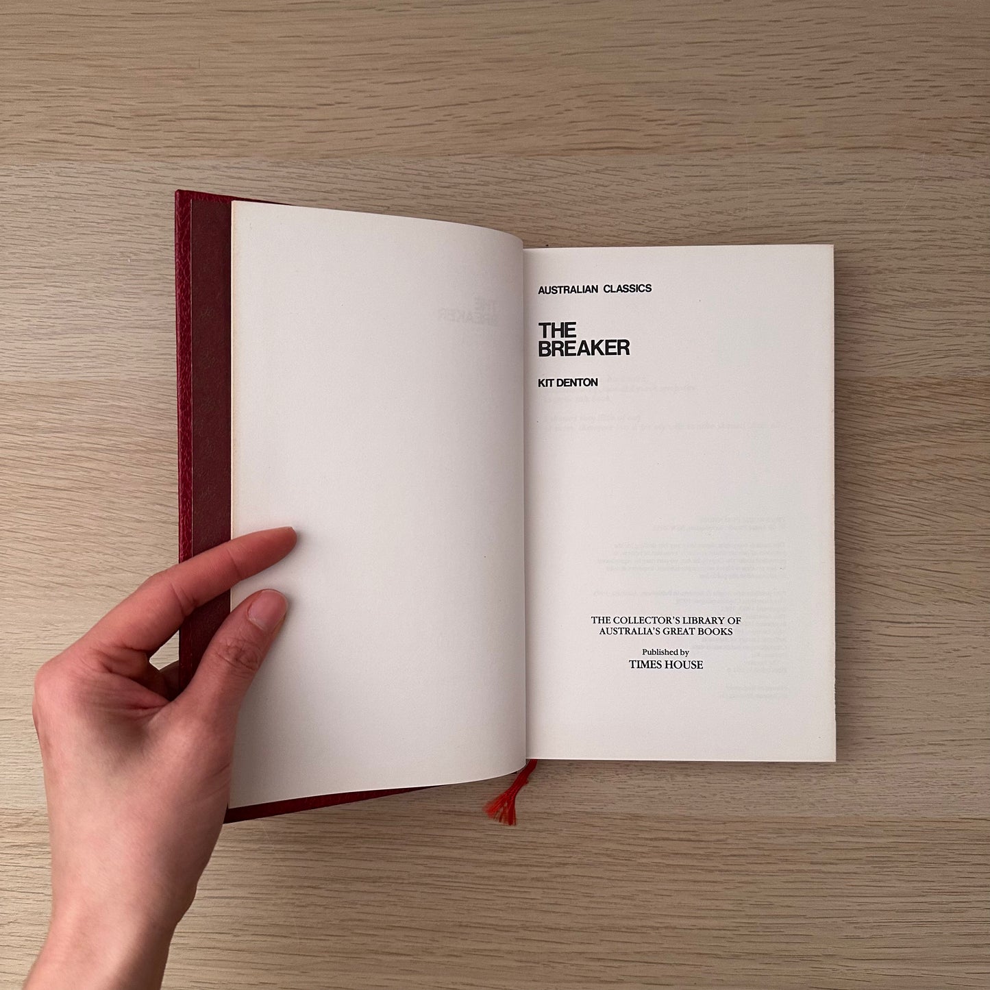 The Breaker | 1987 | Australia's Great Books | Kit Denton